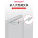 Hutlon Hidden Porte plus proche cachée Hidden Hydraulique Tampon Installation Porte de feu Porte de printemps Utiliser GZ-3523 Hidden (Arrête à volonté) 65 kg