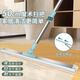Magic Broom Sweeping Silicone Floor Scraper Floor Cleaning Broom Bathroom Toilet Wiper Sweeping Hair 50cm Upgraded Double Nail 1m Pole