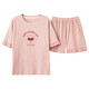 
Sweet and cute summer ladies pajamas set round neck short-sleeved home clothes GXT-6630 women GXT-6631 women M (155) [Suggested 80-95 Jin [Jin equals 0.5 kg]]