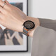 适用小米watchS4表带S3波纹磁吸硅胶手表带夏天S1pro腕带透气S2智能color2运动替换带新品【1047】 墨绿配橙 【22mm】小米Watch Color/运动版