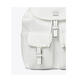 Tory burch multifunktionaler Stoff Frauen Rucksack großer Kapazitäts -Draw -String -Design Pendeln Freizeit -Reise Trend weiße Einzelgröße