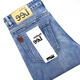 Lee Dprre Summer Summing Stretch Jeans Business Holle Lo suelto Retraso Casual Gran Tamaño Alta Cantal transpirable Pantalones para hombres 866 Azul (One Piece) La imagen es la pantalla de espejo inverso 30 (circunferencia de la cintura 2.3 pies)