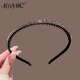 Bai Shilin's high-end rhinestone hairpin hairband for women 2025 new bangs forehead hair pressure hairband broken hair versatile hairband super shiny hairband