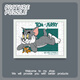 Cat and mouse (Tom and Jerry) puzzle adult stress relief anime toy paper gift for boyfriend and girlfriend birthday DIY V3884 Xiaoxin sells French fries - single puzzle
