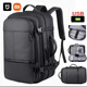 
Xiaomi Youpin new backpack computer bag 17.8 inch waterproof and water-resistant large capacity usb multi-function men's backpack 9905 blue expandable capacity 18 inches
