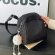 Hochwertiger Nischendesign kleiner Tasche für Frauen 2025 Neue trendige Muschelbeutel Leicht und vielseitig große Kapazität Crossbody Bag Schwarz