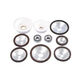 Strip cutting machine Round blade grinding wheel strip cutting machine grinding wheel grinding stone cloth cutting machine bowl alloy grinding wheel Super hard alloy grinding wheel 12532 Thickened and hardened