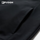FILA FUSION Fila trendy brand woven jacket men's 2025 winter new fashion casual loose lapel jacket black-BK L 175/96A/L