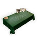 SANQI Tiger Green Eye Protection Simple Inspirational Citas impermeables fáciles de lavar Mantelete de la puerta del estudiante Papel Pequeño mantel de café 10 Sa897 60*90cm tela multifuncional