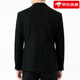 CEO YAGEOR 2024 Neuer Männer -Wolleanzug mit Herbst- und Winterdicker Business Casual Anzug Herrenschicht Black S 165/84a