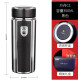 Sibao (Sibao) Sibao Ark Thermalbecher 1278 Herren tragbarer Kapazitätswasserbecher -Bubble Cup Ark Ark C1 Schwarz 350 ml mittelgroße Größe