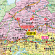 Neue 2025 Tibet Autonomous Region Map 1068*749 mm Papierwandaufkleber Politische Region Gelände Transportmittelkarte