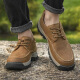 Rankdavid Light Luxury New Brand 2025 Spring and Summer Live transmite nuevos zapatos de lace-up para hombres de gran tamaño zapatos de cuero negro casual JCG9715 Negro 38