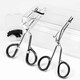 Eyelash Curler Segmented Mini Small Under-eye Curl Curler Styling Portable Beauty Eyelash Curler for Women Special for Silver Eye End 1