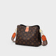 
CALVIAKRIM2025 four-season new fashion women's crossbody bag large capacity trendy and versatile presbyop shoulder bag women's coffee color