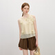 
Fan Silan's design sense three-dimensional flower sleeveless top skirt suit women's summer 2025 new style 2677 top S