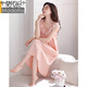 Modal women's pajamas for women in summer 2025 new style pure cotton sleeveless princess style thin suspender home clothing soft powder Y653 [95 cotton/breastless pad] M [90-110Jin[Jin equals 0.5 kg]]