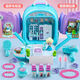 Elsa Prinzessin Frozen Toys Kitchen Make -up spielen Haus kleines Mädchen Kindergeburtstagsgeschenk Neujahr echte autorisierte Renngeschichte McQueen Backpack Doppel