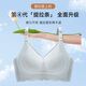 莫代尔内衣女大胸显小聚拢收副乳夏季薄款舒适无钢圈防下垂2025新款文胸 香槟色+清水蓝 L 38 /85BC