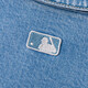 MLB官方衬衫男女装牛仔刺绣运动休闲外套25夏季新款3ADRG0344 纽约洋基队/浅天蓝色 XS 160/84A