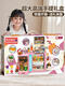 Kinderspielzeug Girls Play House Hamburger Convenience Store Supermarkt Kassierer Simulation 3-Jährige 6 Geburtstagsgeschenk-Batterieversion doppelseitiger Verkaufsschalter-Green Touchscreen