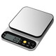 Electronic kitchen scale, accurate kitchen scale, electronic scale, household baked food scale, food scale, high-precision weighing, rechargeable stainless steel, high-precision 5kg/0.1g