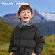 Balabala children's clothing children's down jackets for boys and girls 2025 new baby winter clothing spliced ​​jackets three-proof warm tops versatile