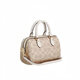CoaCH (COACH) classic Rowan18 mini Boston bucket bag pillow hand-carrying small bag women's bag CW329 [Medium size] CY679-milk coffee color