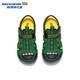 Skechers John Deere co-branded children's summer LED flashing breathable cool toe sandals 407070L green/black/GNBK 36