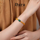 Dara beeswax bracelet, malachite multi-treasure bracelet, men's and women's single circle hand-held beads, as a Chinese Valentine's Day gift for your girlfriend