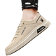 Playboy Chaussures masculines pour le printemps, l'été et l'automne 2025 Nouvelles chaussures de coton de printemps Sports et chaussures de planche décontractées petits chaussures à tendance imperméables polyvalentes blanches Z1105 Gray 42