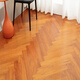 Oluxun Customized Log A-grade oak floor heating herringbone and solid wood floor fish bones are spelled into the original color bedroom interior environmental protection manufacturer [1591][oak][real color] [base 1