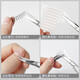 Coiffage de cheveux nez Coupure de sourcil Couper la tête rond Coupage du maquillage de maquillage Cosmetic Gadget Coupte Nouvelle petite beauté Clipping 1 Piece