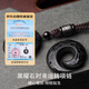 Ciling Pavilion Obsidian Pendant Good Fortune Necklace Pendant Jewelry Safety Buckle Trendy Jade Pendant Men and Women Amulet Jade Pendant
