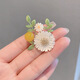 Duti's 2023 new daisy flower brooch feels light luxury cardigan coat corsage coat suit pin accessories flower brooch