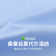 红豆莫代尔桑蚕丝免烫衬衫凉感防晒男上衣易打理无痕短袖男士白衬衣 D101 白色【短袖】 40 （175/92A） 推荐65-70kg