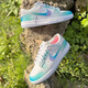 Nike (Nike) / Dunk Low Women's Low Top Anti-Slip Anti-Wear Comunicy Casual Sports Men and Women's Mis Model Shoes DD1503-124 DD1503-124 / marrón y blanco 39