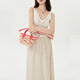 珑骧（longchamp）手提包LONGCHAMPLePanierPliage徽标Logo按扣开合帆布拼牛皮革斜 基础装(包)