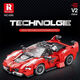 Lego Friends Building Block Assembly Model Car DIY Showcase Ornamente Moc Auto Geschenk Mann Dodge Viper 683