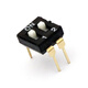 Dafuri pitch 2.54MM 2-position/2P DIP switch straight black two-position pins (2 pcs) default
