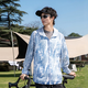 【超薄原纱】100%锦纶冰丝防晒衣男女夏季皮肤衣外套套钓鱼防晒服 墨绿色001 超薄款 4XL 建议【175-195斤】