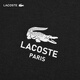 LACOSTE crocodile français hommes et femmes même style 25 automne et hiver nouvelle mode sweat-shirt à demi-zip | SH2735 031/noir M