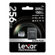 Lexar tf DJI pocket3 memory card action camera drone memory card high-speed gopro memory card micro sd card 256G SilverPlus reading speed 205MB/s TF card + dual interface card reader speed 205MB/s