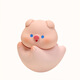 Cartoon of the lucky cat cartoon tumbler cartoon tumbler desktop decompression small ornaments cute doll children students choose any 4, contact customer service or notes style