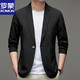 Romon Light Luxury Ice Silk Casual Suit Men's Summer Thin 2025 New Business Men's Single Suit Jacket Sun Protection 829 Gray L 175