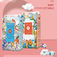 [New Product] Pipi Growth Record Baby Diaper Ultra-thin Breathable Newborn Pulling Pants Toddlers Diaper M Size 54 Pieces
