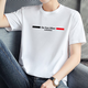 L Lilangs [Markencode-Clearance] Pauls schwere, feste Farbwäsches-Kurzärmel-T-Shirt für den bedruckten Kurzärärmeln von Männern, 6625 Hellblau M [90-115jin [Jin entspricht 0,5 kg]]]