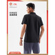 Li ning Honor-Serie kurzärmeliges Polo-Shirt 2025 Sommer Neues komfortables Sporttop APLV673 Black-2 3xl (190)