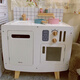 Cadeaux d'anniversaire des filles de Yusenyi Toys de cuisine de maison pour enfants Simulation en bois Cuisine Cuisine de cuisine 2-3-6 ans