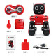 
JJR2024 robot children's toys for boys voice-controlled electric remote control intelligent programming early education voice-controlled Cody Weile dialogue version K10-pink voice dialogue + APP + 18 official standard battery life 60 points